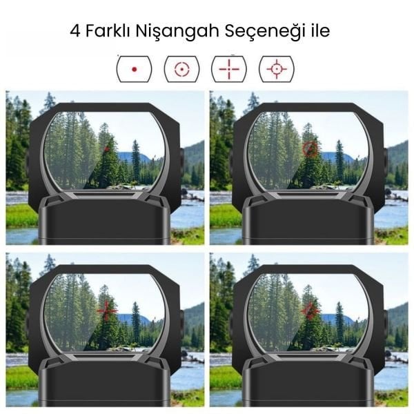 SOTAC Red Dot Shooting Sight Adjustable Riflescope For 20mm Rail  Nişangah - HD101AJ