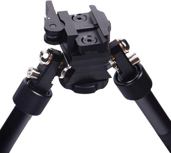 SOTAC V8 Tactical Rifle Bipod Adjustable 360° Gun Tripod Bracket for Outdoor Hunting in Shooting Range Shooting Range