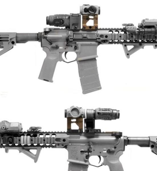 SOTAC Unity T1 T2  Tactical Micro Mount Elevated Bracket 20MM Rail  - Montaj Düzeneği FST-MISB