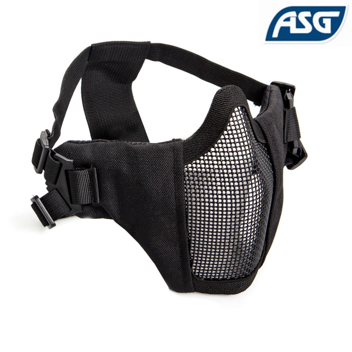ASG Metal Mesh Mask  Koruma Maskesi - Siyah 19079