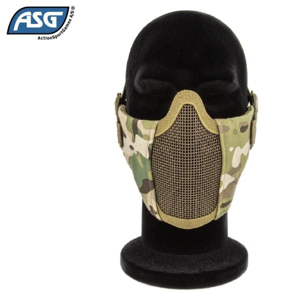 ASG Metal Mesh Mask w/ Cheek Pads Comfort & Protection Koruma Maskesi - Multicam 19080