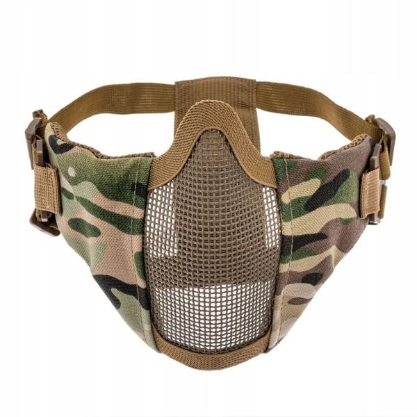 ASG Metal Mesh Mask w/ Cheek Pads Comfort & Protection Koruma Maskesi - Multicam 19080