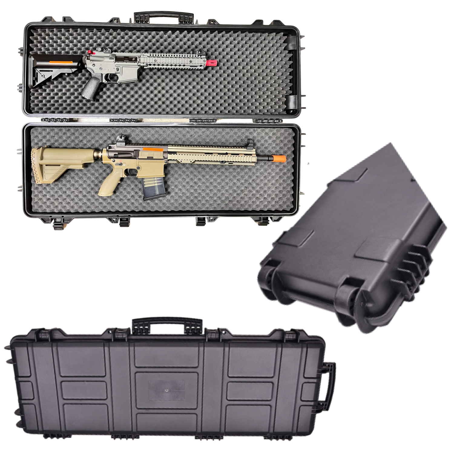 ISG TACTICAL 108 CM TEKERLEKLİ KİLİTLİ TÜFEK ÇANTASI HARD CASE