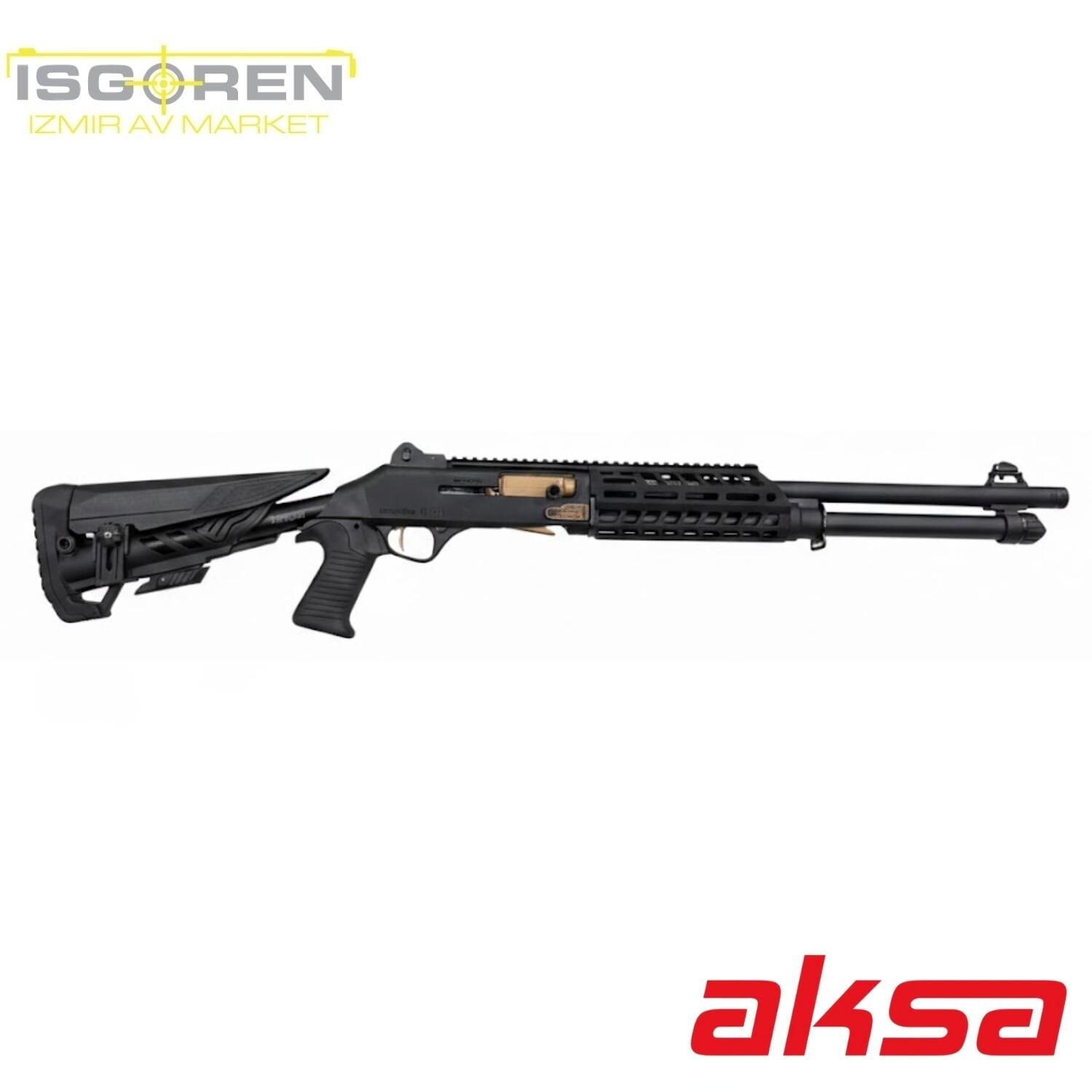 Aksa Crossfire S4 Extreme Pro Siyah Otomatik Av Tüfeği