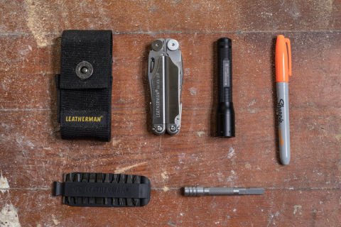 LEATHERMAN SHEATH (kılıf black 4.5” tools)