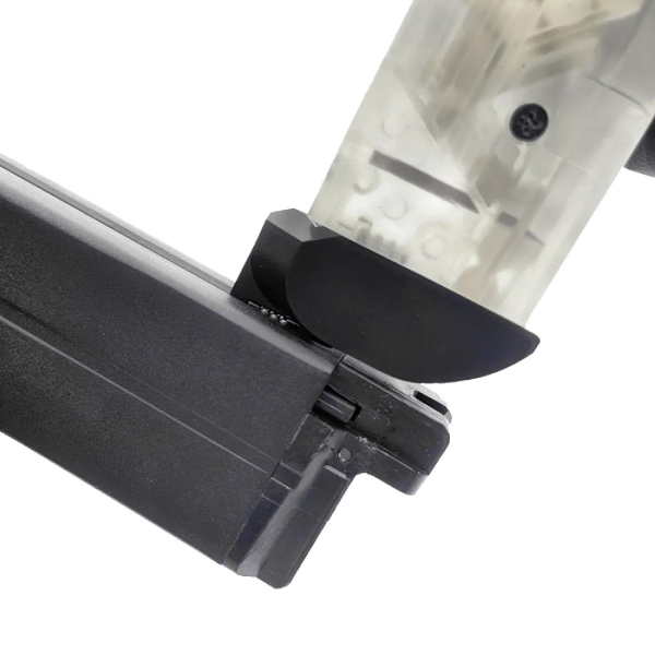 Acetech KTC Airsoft Tabanca Şarjörü Hızlı Doldurucu - G17 ve G18 Adaptörlü Speed Loader Kırmızı