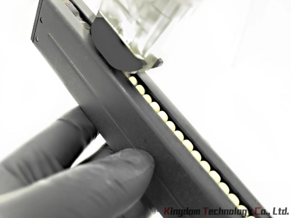 Acetech KTC Airsoft Tabanca Şarjörü Hızlı Doldurucu - G17 ve G18 Adaptörlü Speed Loader Kırmızı