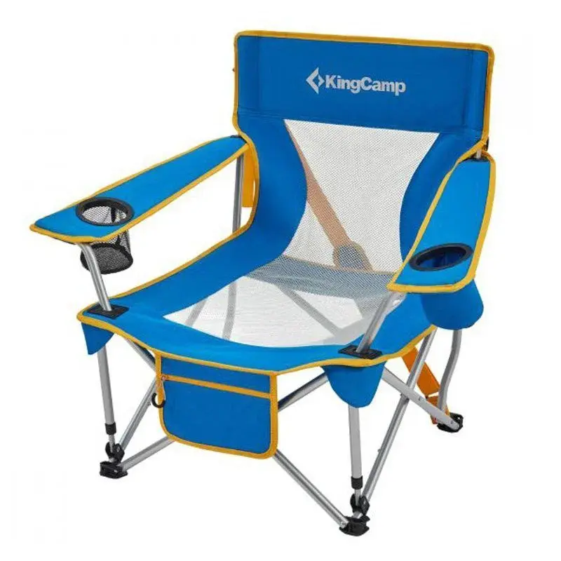 KingCamp Larch Beech Katlanır Kamp Sandalyesi – Mavi