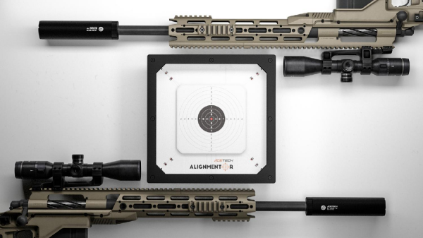 Acetech Alignmentor Akıllı Puanlamalı 20x20cm POLIGON Hedefi CEP TELEFONU SKOR UYGULAMALI