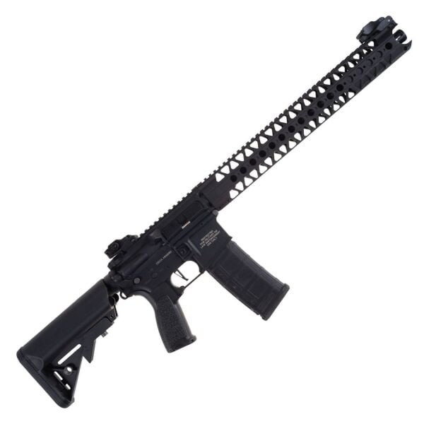 Delta Armory AR15 LA 16.2'' BRAVO Siyah AEG Airsoft Tüfek / Pil Şarj Setli