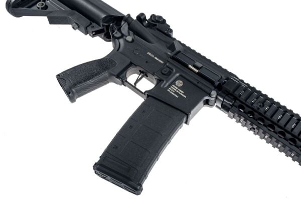 Delta Armory Grand Power MK18 Bravo Siyah AEG Airsoft Tüfek / Pil Şarj Setli