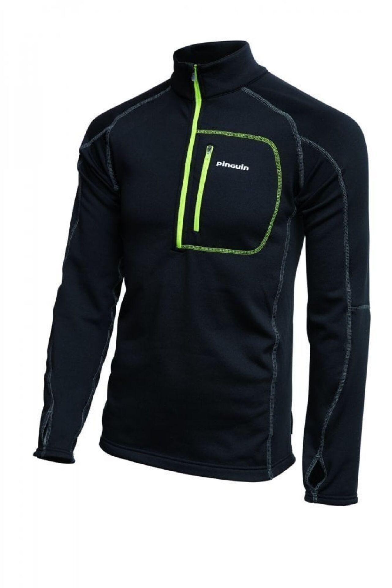 PINGUIN POWER MEN HALF ZIP SIYAH XXL
