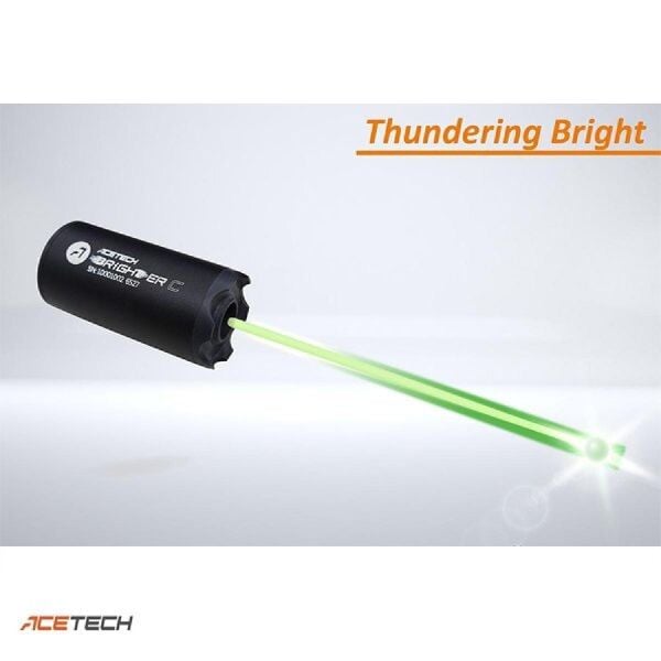 Acetech Brighter C Kompakt Tracer Unit Susturucu + Tabanca Adaptörü Mor