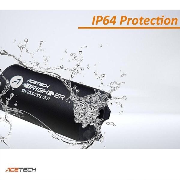 Acetech Brighter C Kompakt Tracer Unit Susturucu + Tabanca Adaptörü Mor