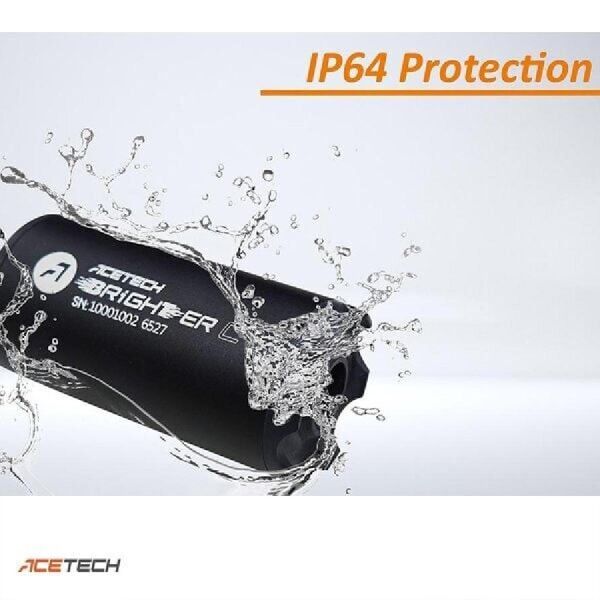 Acetech Brighter C Kompakt Tracer Unit Susturucu + Tabanca Adaptörü Mavi