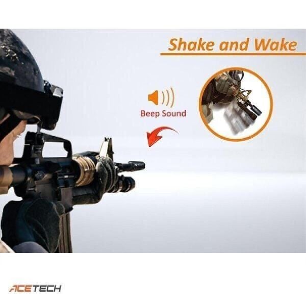 Acetech Brighter C Kompakt Tracer Unit Susturucu + Tabanca Adaptörü Kırmızı