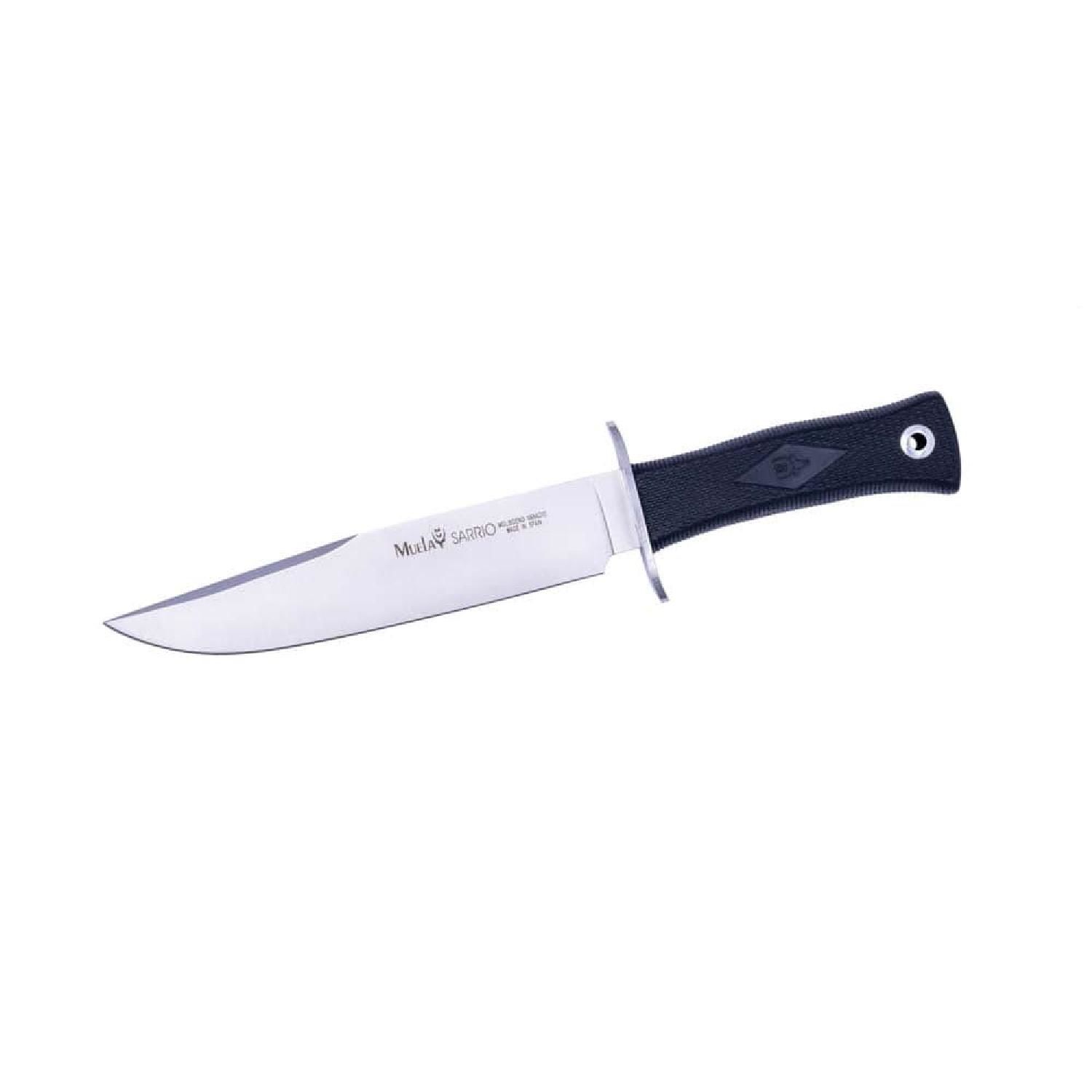 Muela SARRIO-19G Kauçuk Siyah Saplı Sarrio Taktik 19 cm Bıçak