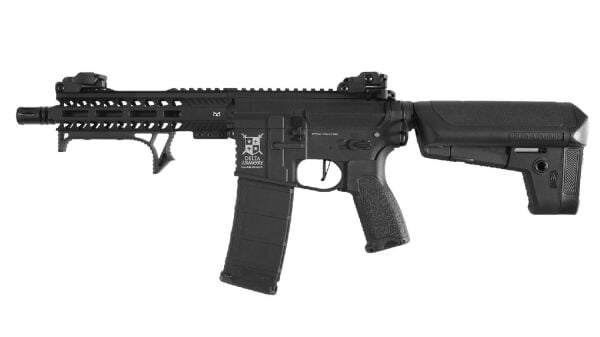 Delta Armory AR15 M-Lok Short BRAVO Siyah AEG Airsoft Tüfek / Pil Şarj Setli