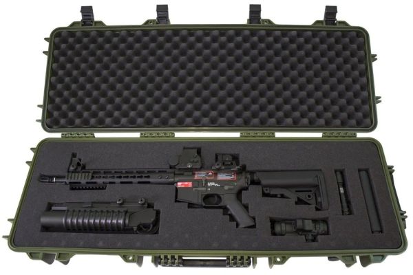 Nuprol X-LARGE 137CM Premium Hardcase Tüfek Çantası Değiştirilebilir Küp Sünger