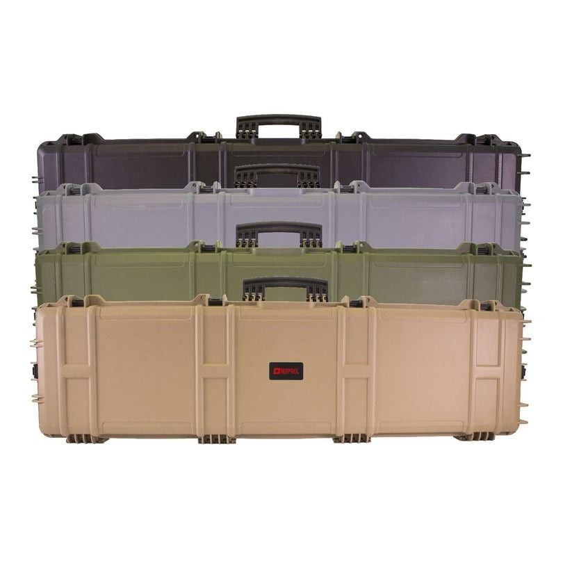 Nuprol X-LARGE 137CM Premium Hardcase Tüfek Çantası Değiştirilebilir Küp Sünger