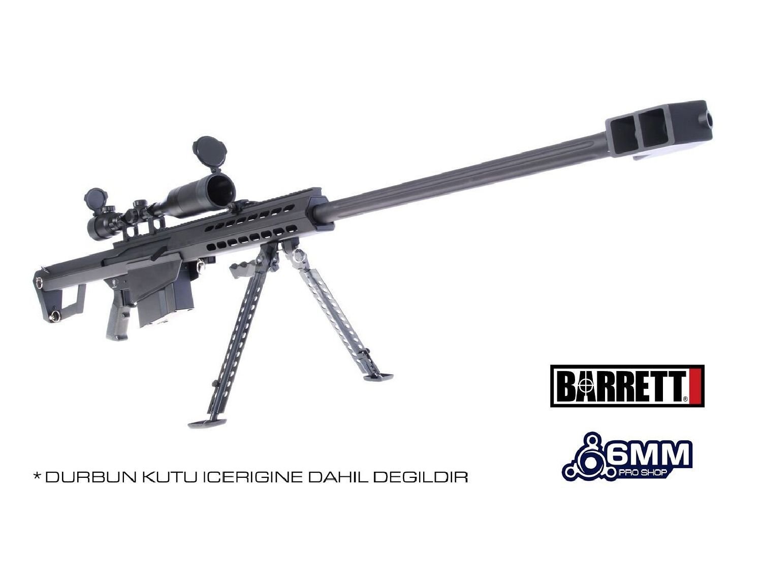 SNOW WOLF SW02-A M82A1 M99 Black BARRETT AEG