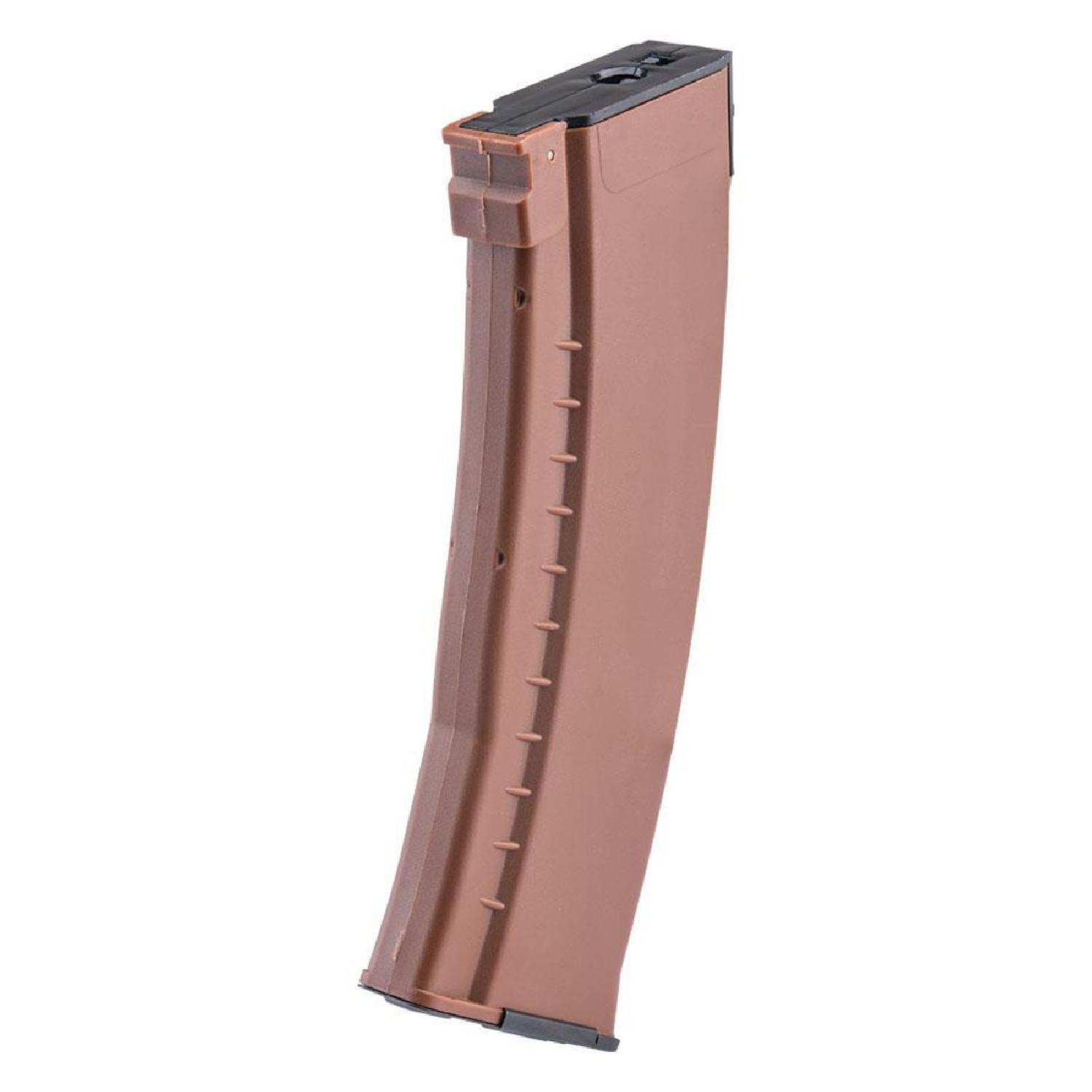 E&L Airsoft AK Serisi Airsoft AEG Tüfekleri İçin 120 BBs Polimer AK-74 Mid-Cap Şarjör - Bakalit