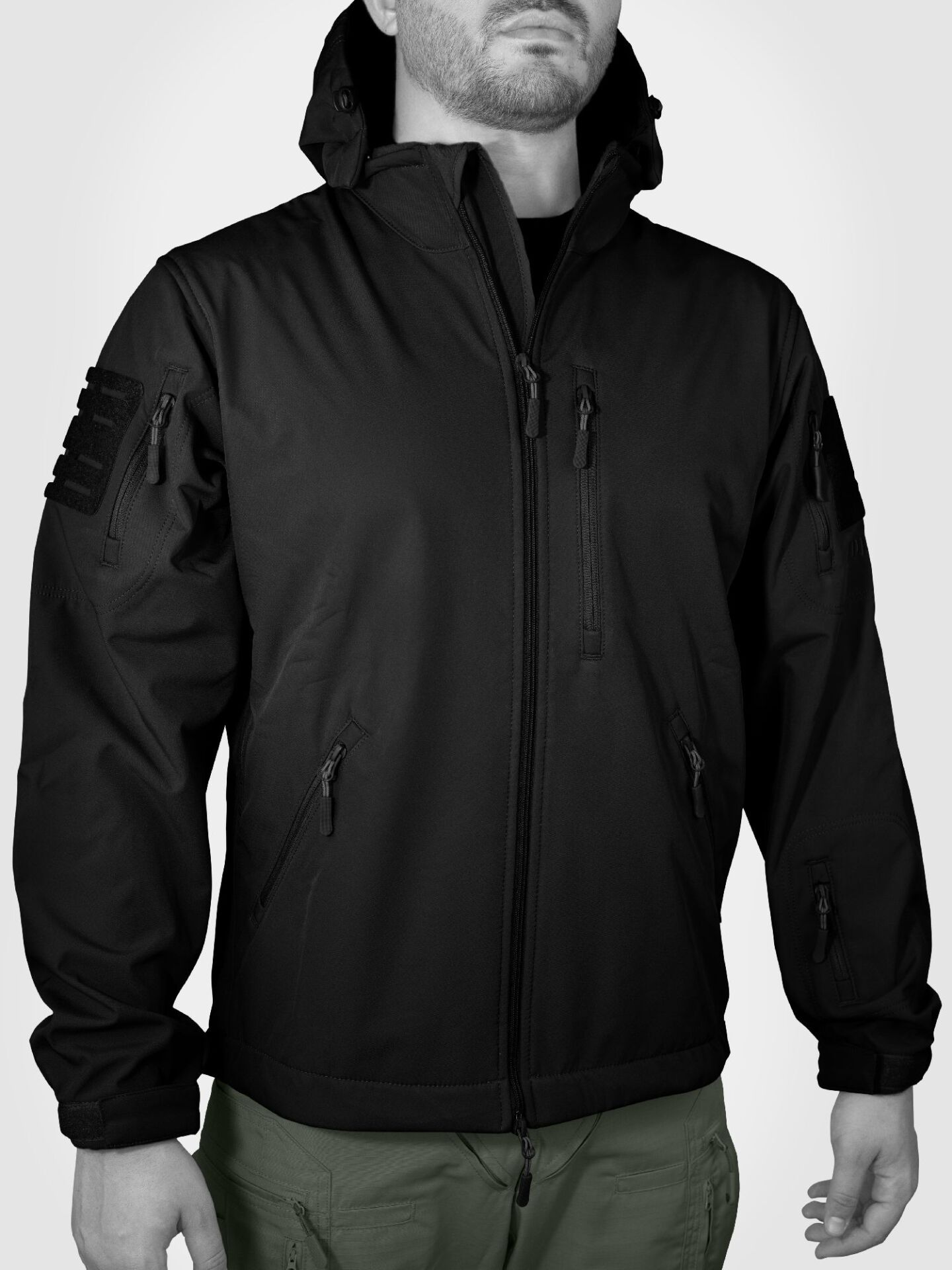 MUDEIR TACTICAL Softshell 10 Cepli Mont BATUR SİYAH MUDEIR TACTICAL Softshell 10 Cepli Mont BATUR SİYAH XL XL
