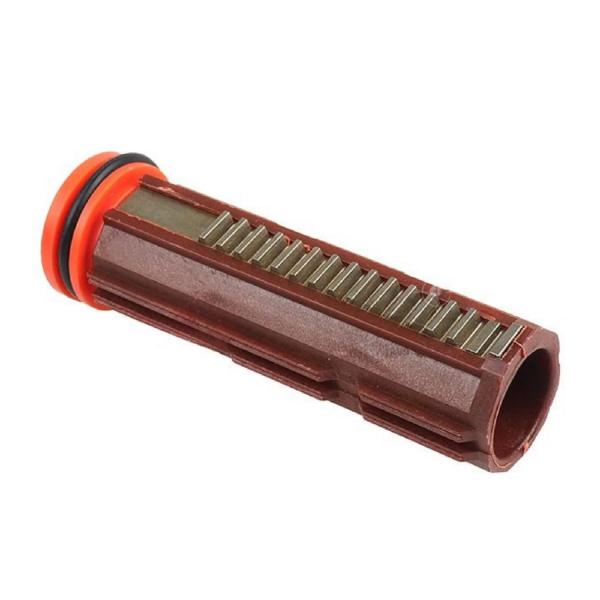 E&L Airosft Ver.2 - Ver.3 için Tam Çelik Dişli Piston & Piston Başı Seti (O-ringli)