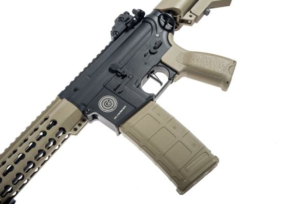 Delta Armory Grand Power AR15 KeyMod 10'' Charlie  PIL SARJ SET Airsoft Tüfek / Half TAN DA-GP-C04-HT
