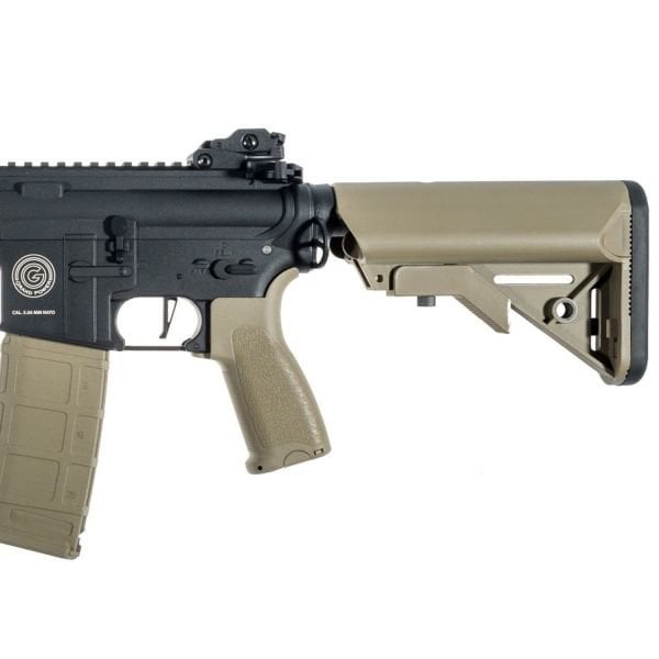 Delta Armory Grand Power AR15 KeyMod 10'' Charlie  PIL SARJ SET Airsoft Tüfek / Half TAN DA-GP-C04-HT
