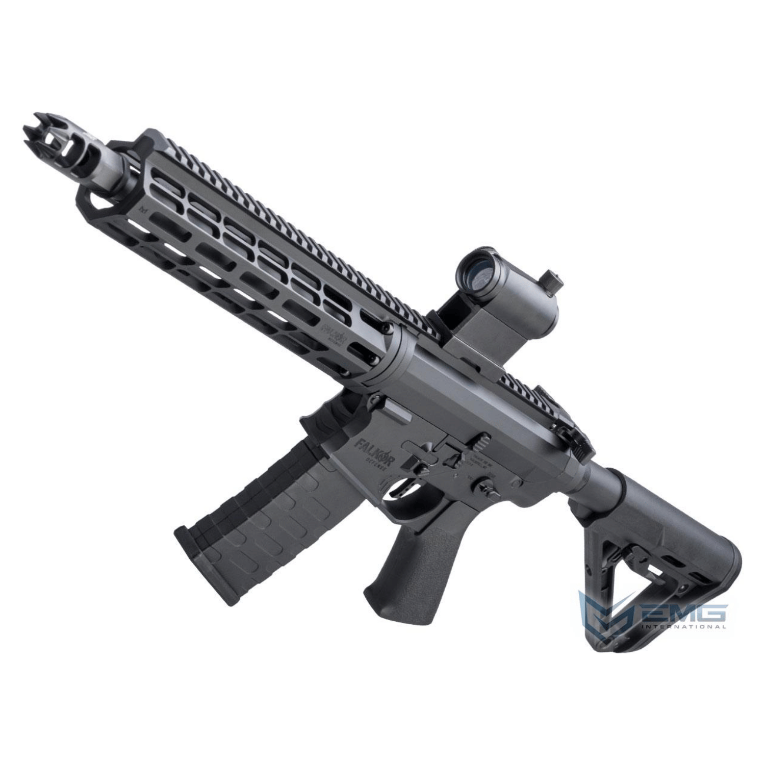 EMG Falkor Defence Phantom BLACK 5.56 AMBI SBR eSilver Edge SDU 2.0 Airsoft Tüfek (EMG-FD-P-B-3)