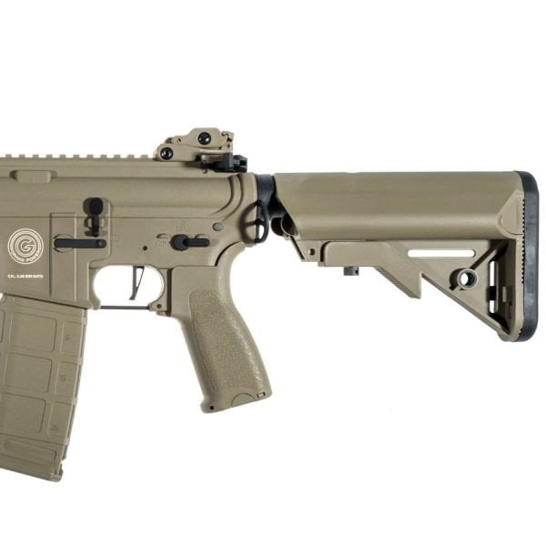 Delta Armory Grand Power AR15 KeyMod 10'' Charlie PIL SARJ SET Airsoft Tüfek / FULL TAN DA-GP-C04-FT