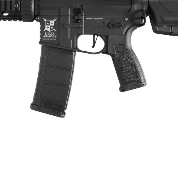 Delta Armory AR15 SilentOps 9'' Charlie Siyah AEG Airsoft Tüfek / Pil Şarj Setli