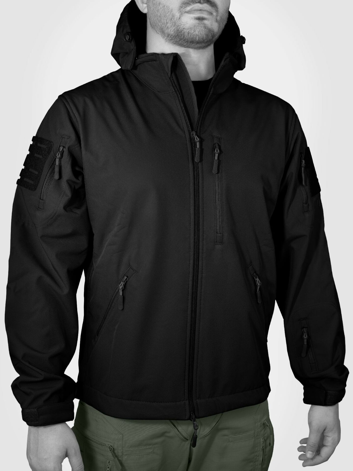 MUDEIR TACTICAL Softshell 10 Cepli Mont BATUR SİYAH MUDEIR TACTICAL Softshell 10 Cepli Mont BATUR SİYAH 3XL 3XL