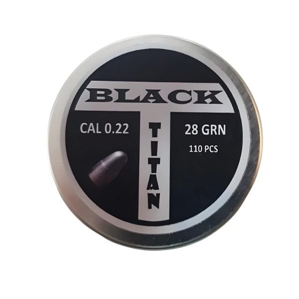 Titan Black 0.22cal 28 Grn 110 Adet Solid Pellet