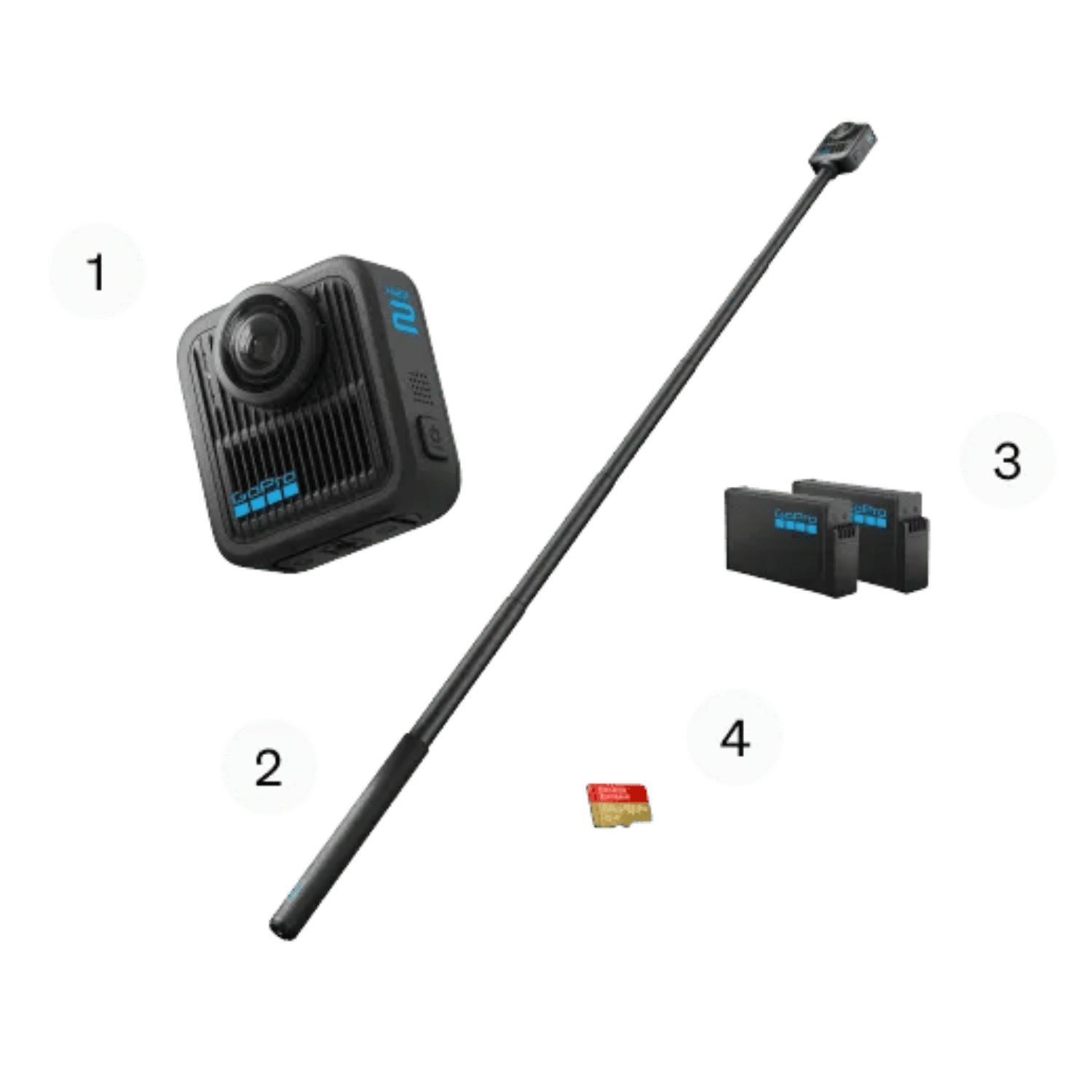 GOPRO Max 2 Aksesuar Kit Aksiyon Kamera