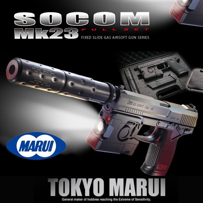 Tokyo Marui SOCOM MK23 GBB Sniper Tabanca