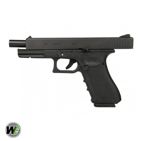 WE GLOCK34 G34 GEN4 SIYAH GBB AIRSOFT TABANCA