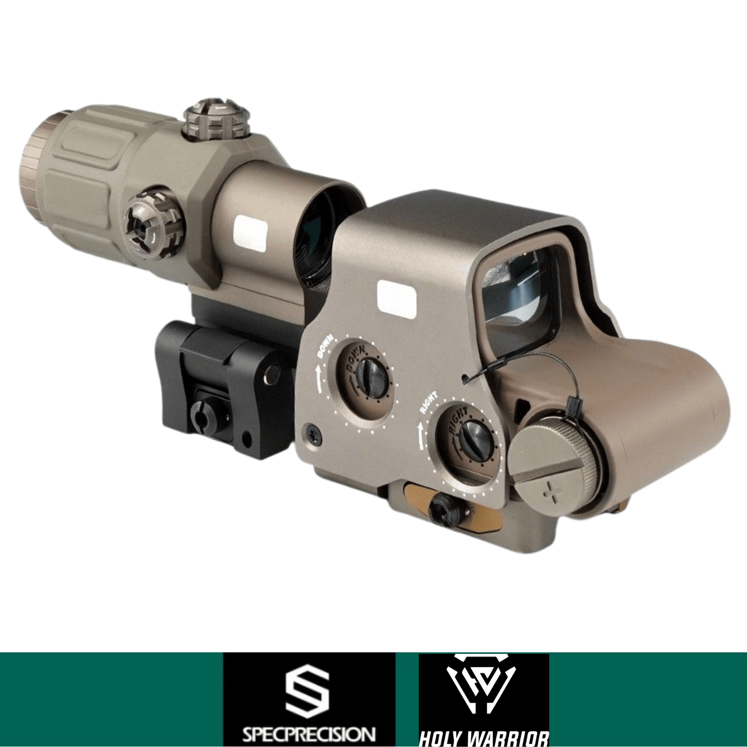 SP HolyWarrior S1 FDE COMBO SET: EXPS3 RedDot & G33 3X Magnifier