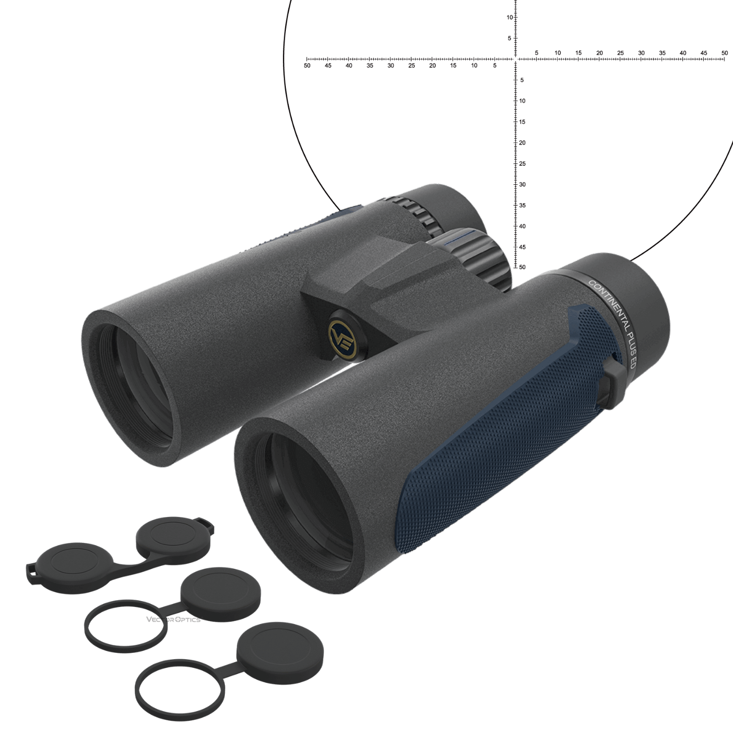Vector Optics Continental Plus 10x42 ED Artıkıllı El Dürbünü – SCBO-07