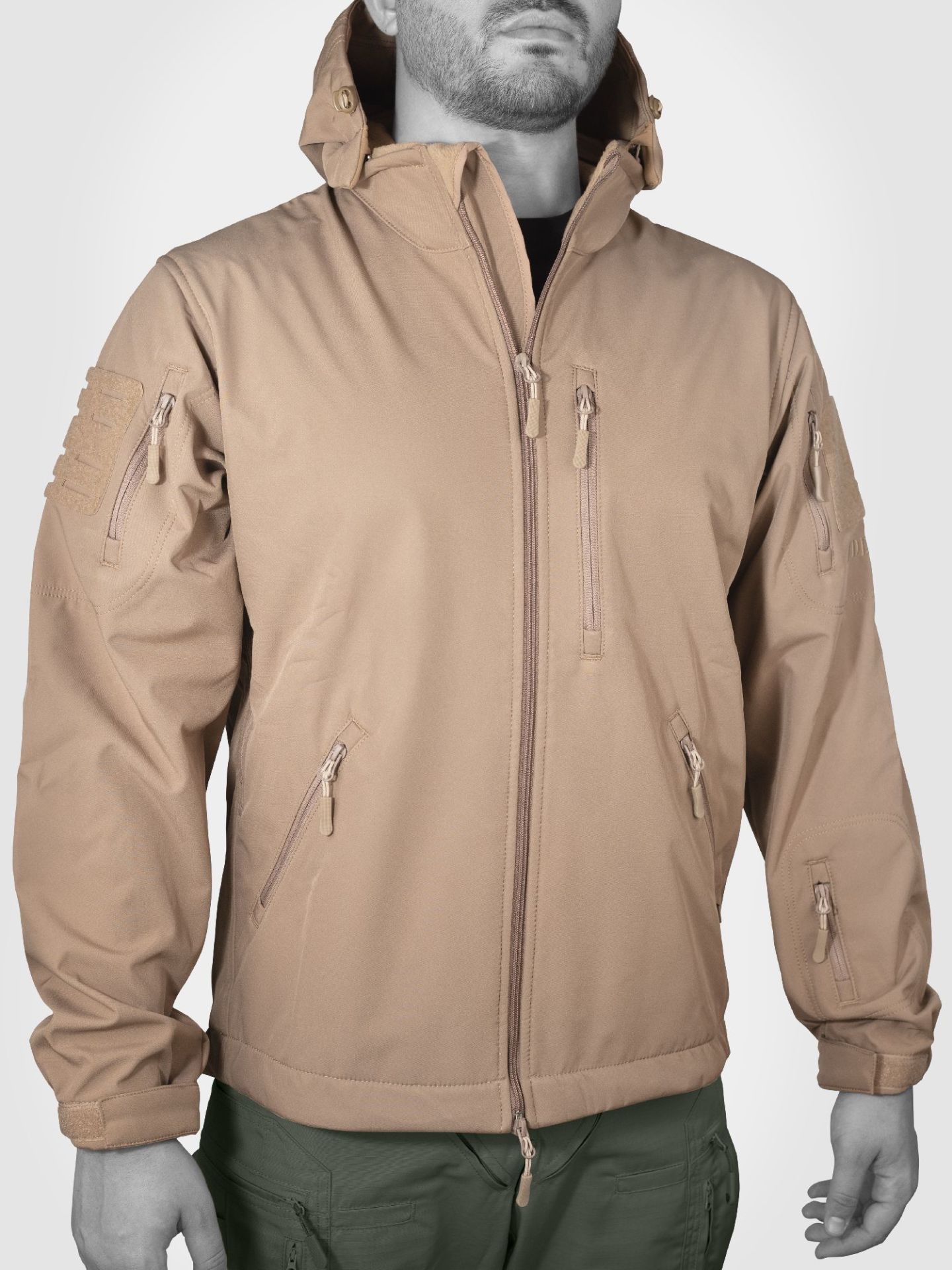 MUDEIR TACTICAL Softshell 10 Cepli Mont BATUR BEJ MUDEIR TACTICAL Softshell 10 Cepli Mont BATUR BEJ M M