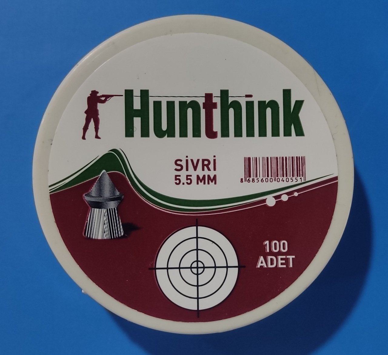 Hunthink Havalı Tüfek Saçması Pellet 5.5mm