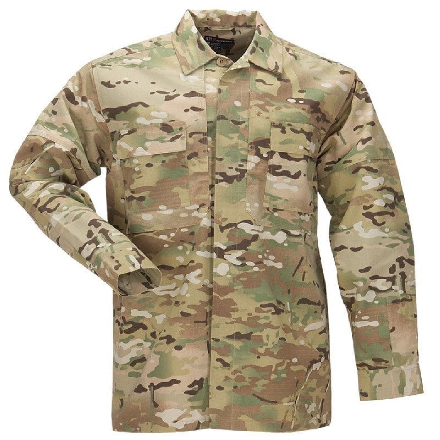 5.11 RIPSTOP TDU L/S SHIRT MULTICAM M