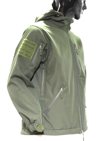 MUDEIR TACTICAL Softshell 10 Cepli Mont BATUR HAKİ