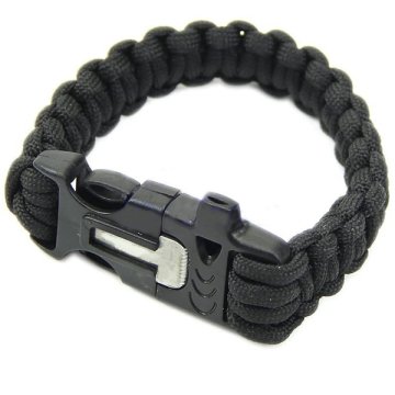 ISG TACT PARACORD İPLİ BİLEKLİK Siyah