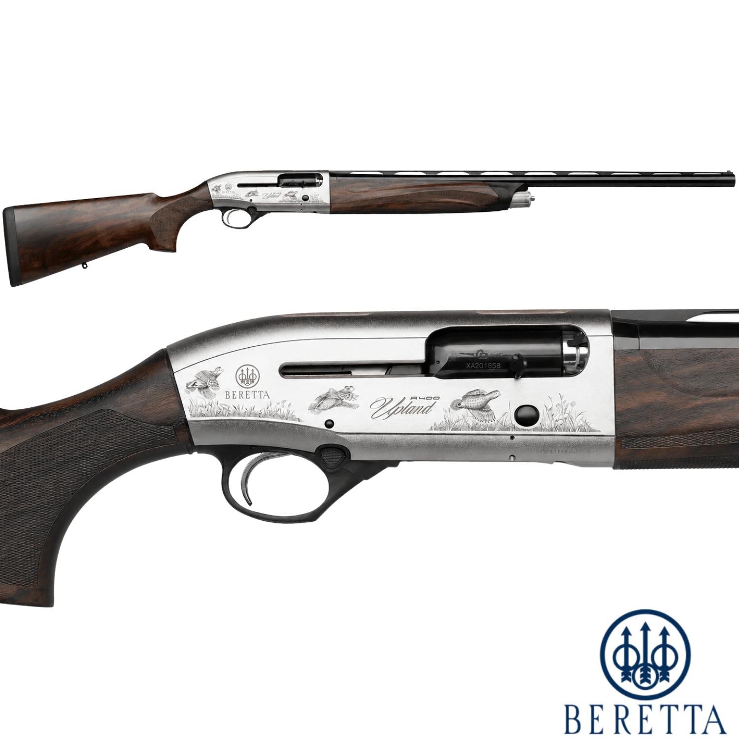 BERETTA A 400 UPLAND WOOD 12 CAL. 66 CM. YARI OTO.YİVSİZ AV TÜFEĞİ