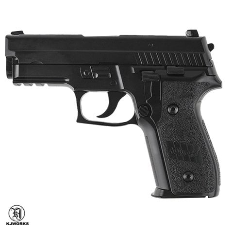 KJW Sig Sauer P229 KP-02 Full Metal GBB Airsoft Tabanca - Siyah
