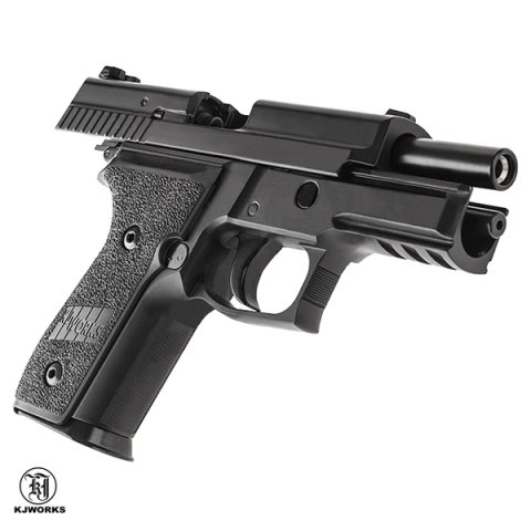 KJW Sig Sauer P229 KP-02 Full Metal GBB Airsoft Tabanca - Siyah