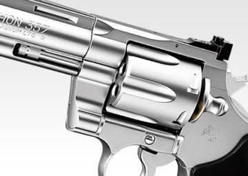 Tokyo Marui COLT 357 PYTHON Silver 6inch