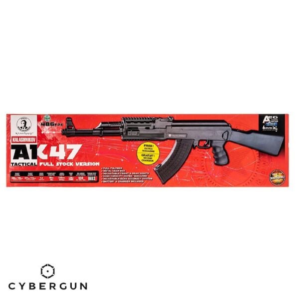 CYBERGUN AK47 Kal. Tactical AEG TÜFEK 120944